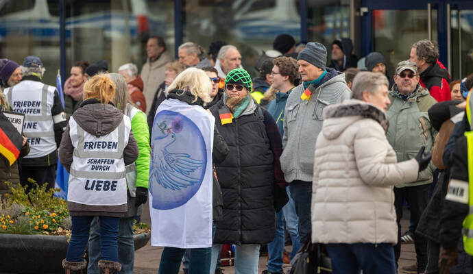 Querdenker Antifa Demonstration 