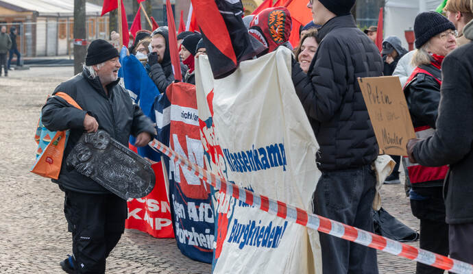 Querdenker Antifa Demonstration 