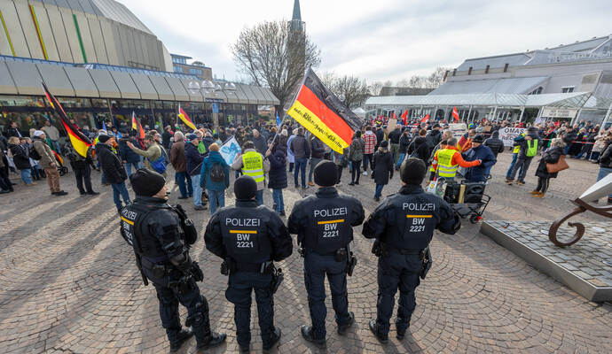 Querdenker Antifa Demonstration 