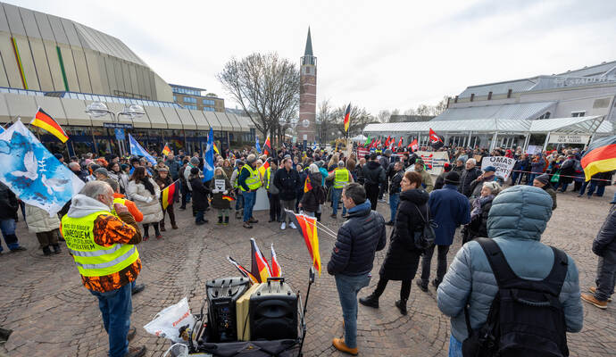 Querdenker Antifa Demonstration 