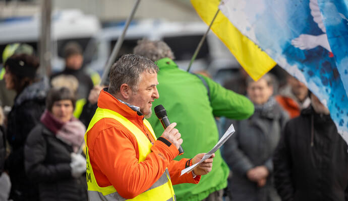 Querdenker Antifa Demonstration 