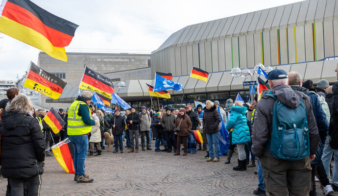 Querdenker Antifa Demonstration 