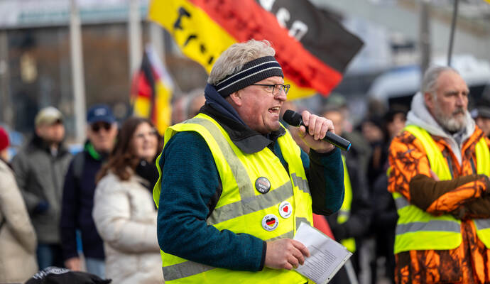 Querdenker Antifa Demonstration 