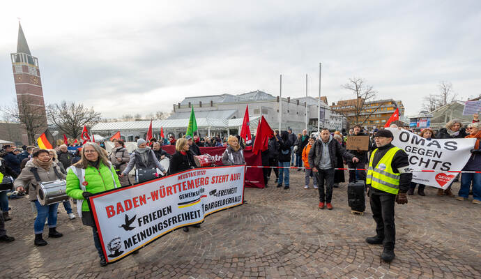 Querdenker Antifa Demonstration 