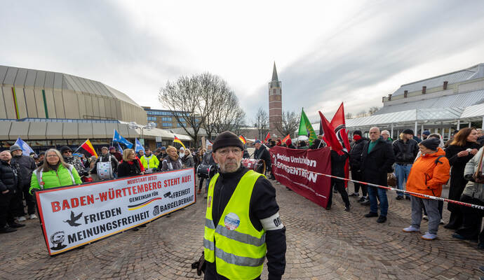 Querdenker Antifa Demonstration 