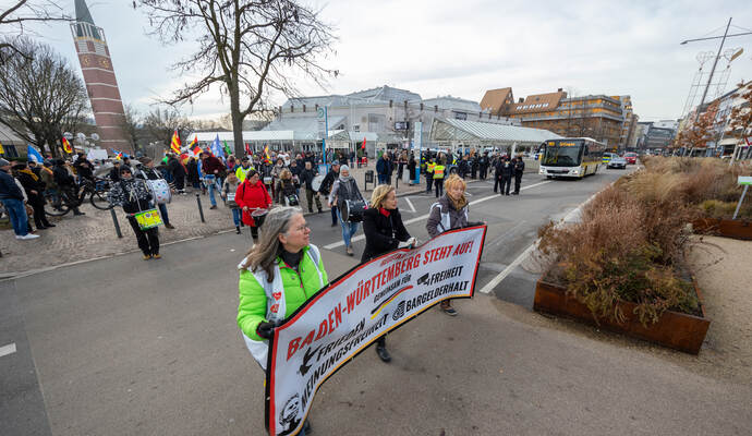 Querdenker Antifa Demonstration 