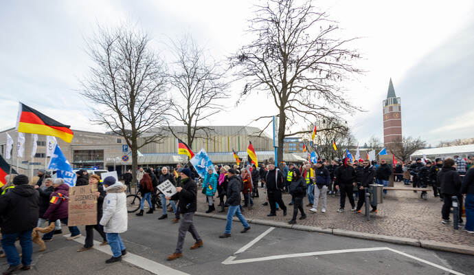 Querdenker Antifa Demonstration 