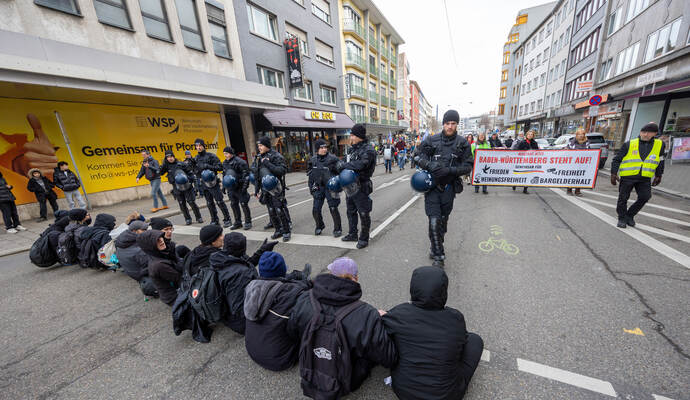 Querdenker Antifa Demonstration 
