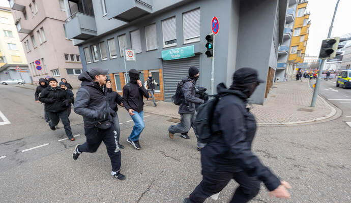 Querdenker Antifa Demonstration 