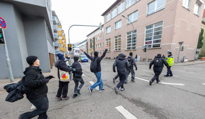 Querdenker Antifa Demonstration 