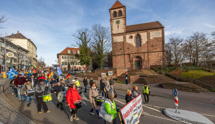 Querdenker Antifa Demonstration 