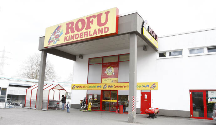 Die Rofu-Kinderland-Filiale in Pforzheim.