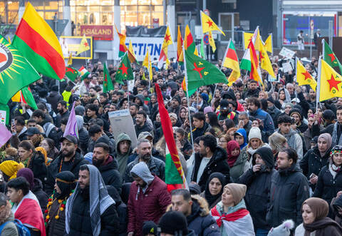 Über 500 Menschen haben am Demonstrationszug teilgenommen.