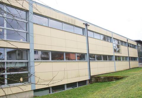 Auf dem Gelände der Steiner Heynlinschule will der Gemeinderat einen Neubau mit Betreuungsräumen und Mensa errichten lassen. Wie er aussehen und wo er platziert werden könnte, ist öffentlich noch nicht bekannt. Roller