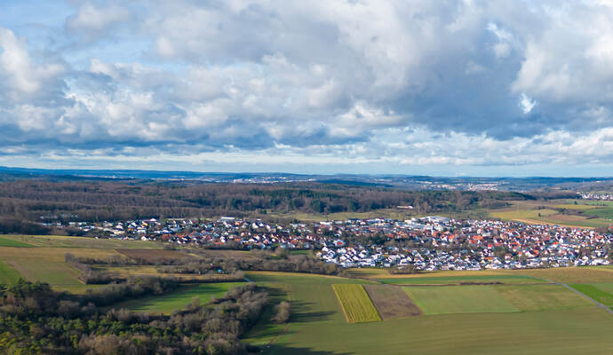 Wiernsheim Luftbild