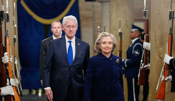 Bill und Hillary Clinton
