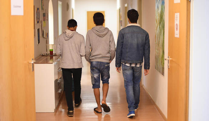 Unbegleitete minderjährige Ausländer