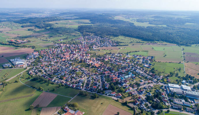 Luftbild Neuhausen