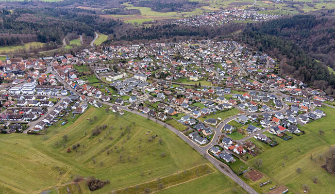 Tiefenbronn Luftbild