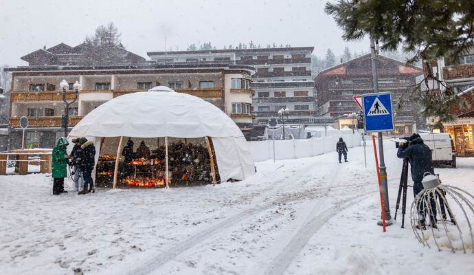 Gedenken in Crans-Montana