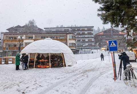 Gedenken in Crans-Montana