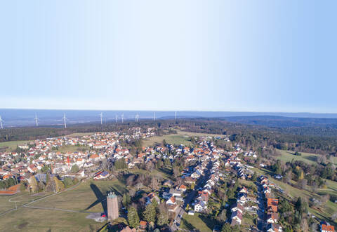 Dobel Luftbild Herbst 2020