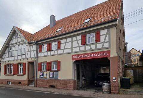 Das Gebäude der Theaterschachtel in Neuhausen soll sobald wie möglich verkauft werden. Den Kulturbetrieb möchte man aber auch in Zukunft beibehalten.