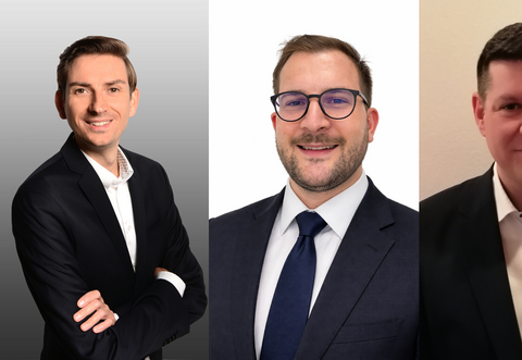 Die drei Kandidaten (von links): Michael Hopf, Steffen Hoffmann und Matthias Stepan.