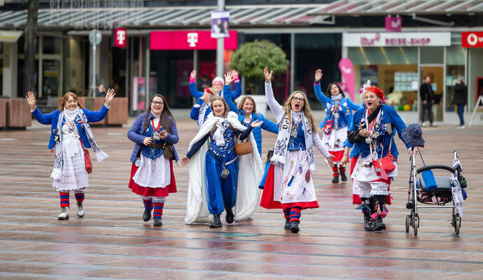 Altweiberfasching PZ Jung Rathaus