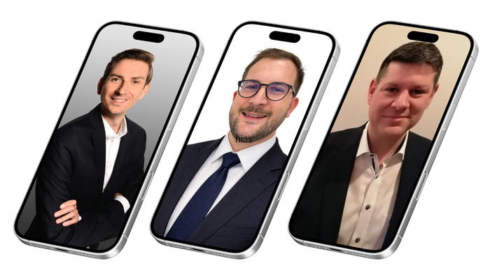 Die drei Kandidaten (von links): Michael Hopf, Steffen Hoffmann und Matthias Stepan.