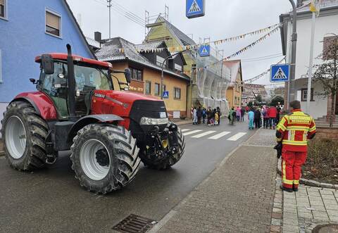 Absperrungen und Zugangskontrollen gehören mittlerweile zum festen Bestandteil von Großveranstaltungen wie beimFasnetsumzug in Neuhausen.