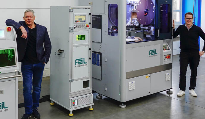 Unternehmer Thomas Feil (links) wird von Kevin Kretz in der Geschäftsleitung unterstützt.