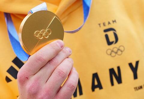 Goldmedaille von Max Langenhan