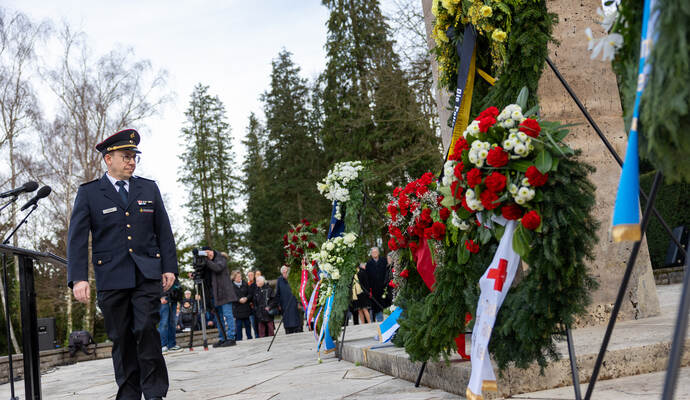 Gedenken Hauptfriedhof Bombenangriff