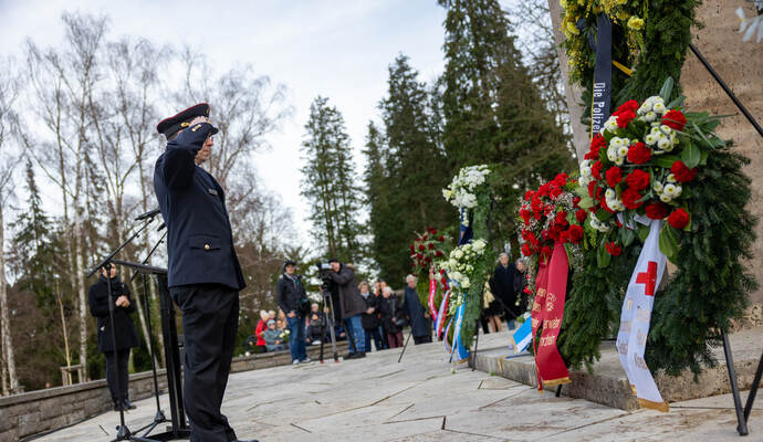 Gedenken Hauptfriedhof Bombenangriff