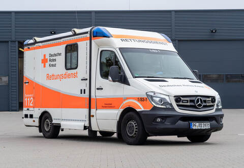 Über 41.000 Mal wurde das DRK im Jahr 2025 alarmiert.