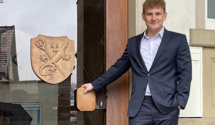 Erster Bewerber für das Bürgermeisteramt in Ötisheim ist der Gemeinderat Julius Terhorst.