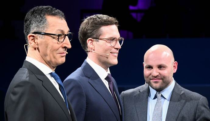 Vor der Landtagswahl: SWR-Triell mit CDU, Grünen und AfD