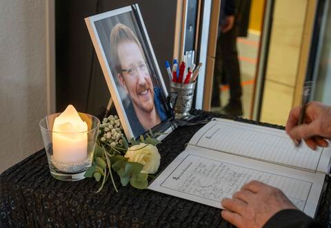 Trauerfeier für gestorbenen Bürgermeister