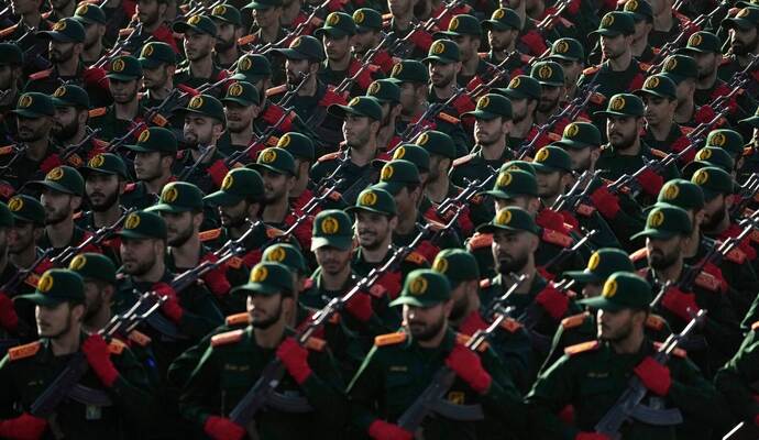 Kadetten der iranischen Revolutionsgarden