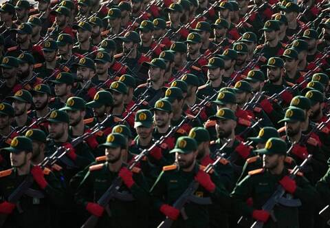 Kadetten der iranischen Revolutionsgarden