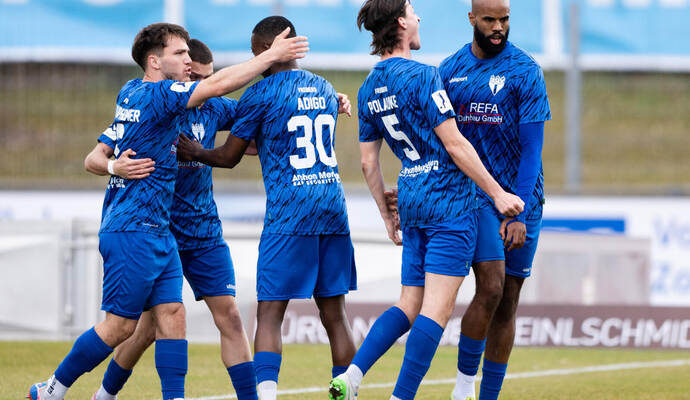 TSG Balingen vs. SGV Freiberg, Fussball, Regionalliga Suedwest, 22. Spieltag, Saison 2025/2026, 28.02.2026,