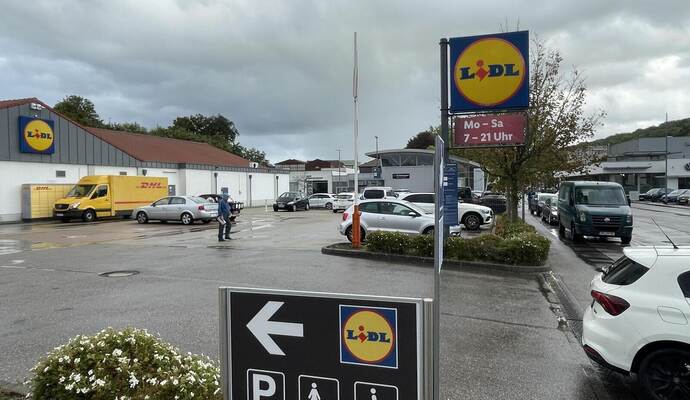 Aktuell steht auf dem 5700 Quadratmeter großen Areal an der Industriestraße in Mühlacker noch ein Lidl-Markt.