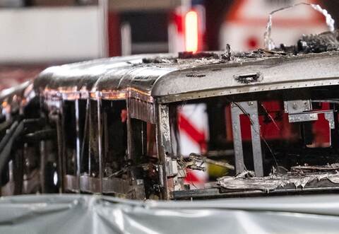 Linienbus ausgebrannt - Tote und Verletzte in der Schweiz