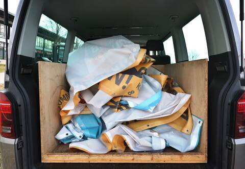 Nach den Kommunalwahlen in Bayern - Wahlplakate