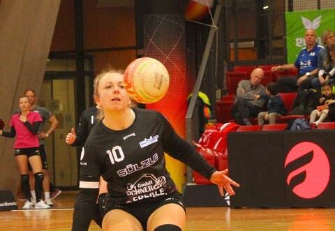 Platz drei bei der DM-Endrunde, erneuter Gewinn des Champions Cups: TSV-Spielertrainerin Anna-Lisa Aldinger ist zufrieden mit der Hallensaison.