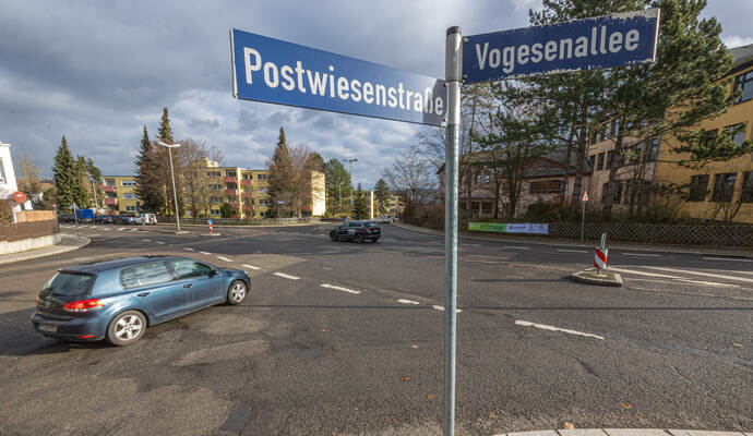 Vogesenoval Kreisverkehr