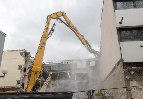 Abriss SinnLeffers Innenstadt