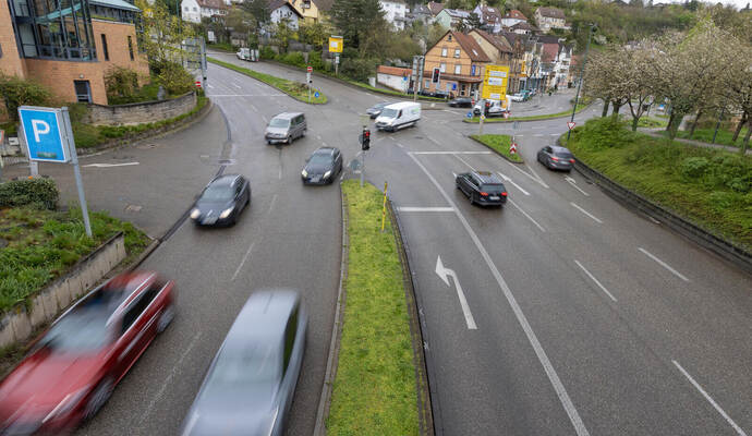 Mühlacker B10 Verkehr