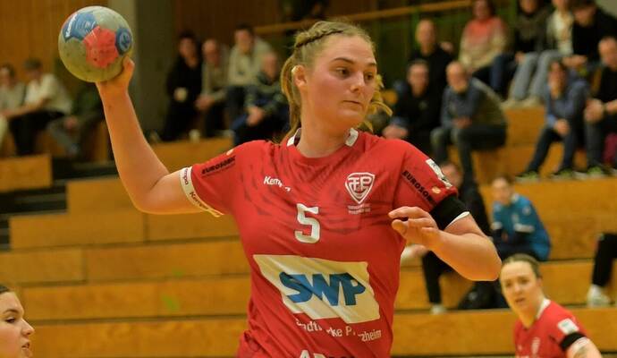 Kann mit der TG 88 Pforzheim am Samstag vor eigenem Publikum den Titel klarmachen: Noemi Hoefs.
